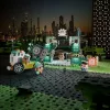 MARIOINEX Mini Waffle City Napad na Bank Klocki Budowlane, 148 elementów