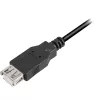 Kabel USB Sharkoon USB 2.0 0,5 m czarny