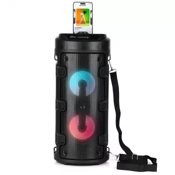 Media-tech Partybox Keg Bt - Kompaktowy głośnik stereo Bluetooth z radiem FM i odtwarzaczem MP3 MT3165