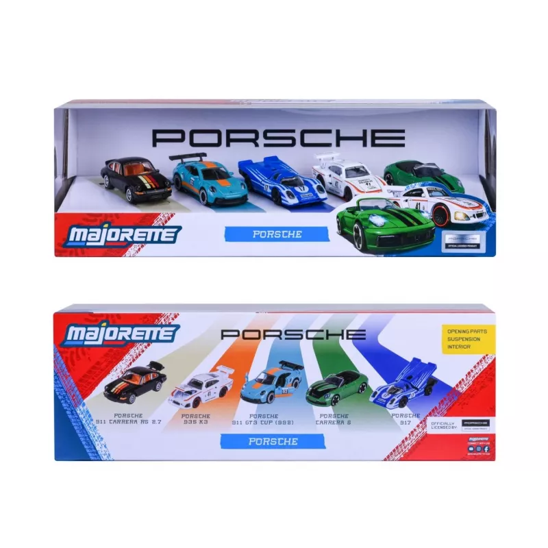 Vehicle Porsche Zestaw upominkowy 5 sztuk