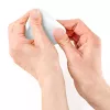 Modelina FIMO effect biała półprzezroczysta 8010-014 — efekt półprzezroczystej bieli, miękka glinka polimerowa, kostka 57 g