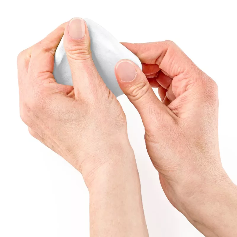 Modelina FIMO effect biała półprzezroczysta 8010-014 — efekt półprzezroczystej bieli, miękka glinka polimerowa, kostka 57 g