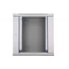 Szafa rack Extralink 12U 600x450 szara do montażu na ścianie