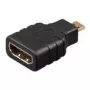 Wentronic Goobay przejściówka HDMI™, gniazdo standardowe HDMI™ (typ A), czarny - gniazdo HDMI™ A > wtyk HDMI™ D (Micro) (68842)