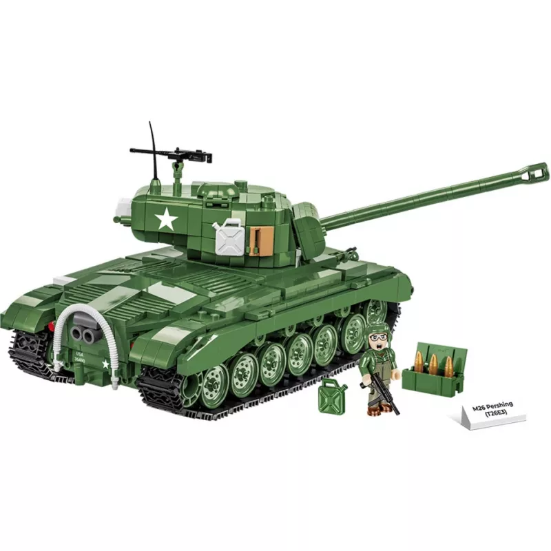 Zestaw konstrukcyjny COBI M26 Pershing T26E3 904 elementy Plastik dla dzieci od 3 lat
