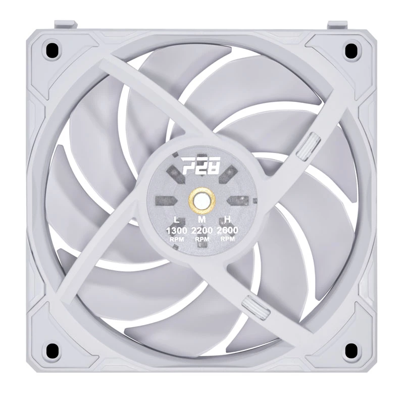 Wentylator Lian Li UF-P28120-1W 12 cm 300-2600 RPM biały