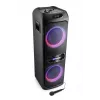 Przenośny głośnik imprezowy JVC XS-EP624B — czarny, zasilany bateriami, Bluetooth