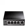 Przełącznik sieciowy Cudy GS105 — 5-portowy Gigabit Ethernet (10/100/1000), czarny, zasilanie 5 V DC w zestawie