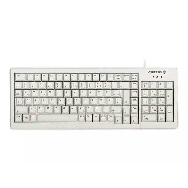 Klawiatura CHERRY XS G84-5200LCMDE-0 Szara QWERTZ