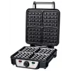 Gofrownica Ravanson GR-7030 — 4 gofry, 1100 W, płyty nieprzywierające, regulowany termostat, uchwyt chłodny w dotyku