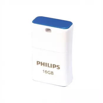 Philips FM16FD85B/00 pamięć flash USB 16 GB USB Type-A 2.0 niebieska, biała