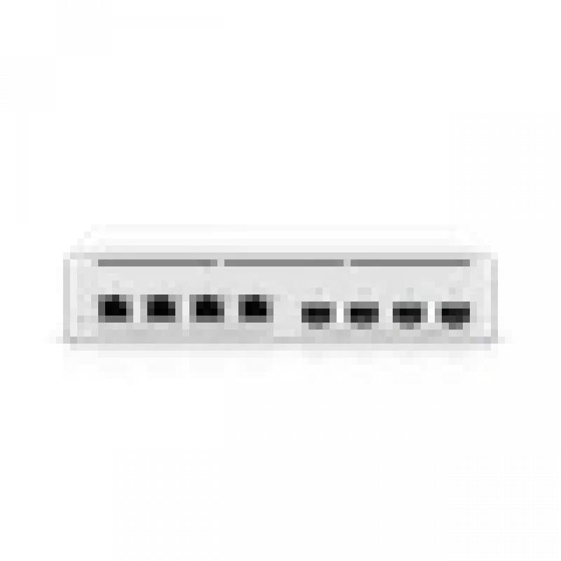 UniFi UISP Switch Plus - przełącznik - zarządzalny - 4 x 2.5GBase-T + 4 x 10Gb Ethernet S