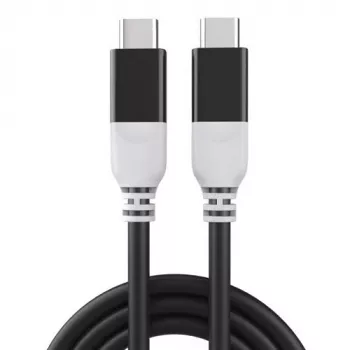 Kabel USB-C - USB-C, PD100W, 40Gbps, USB4 (Czarny, 3m)