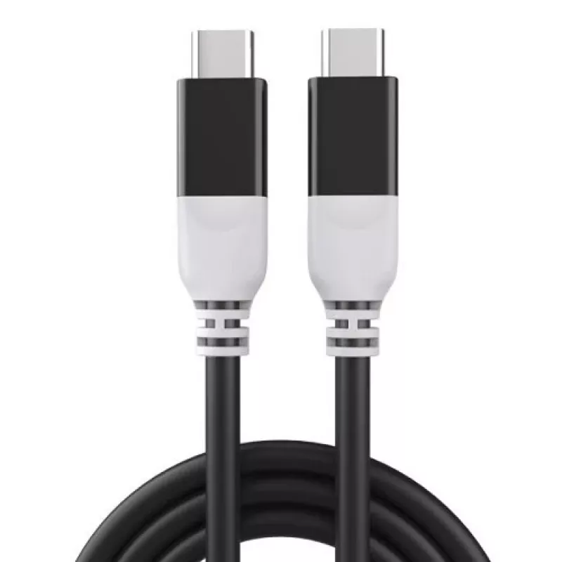 Kabel USB-C - USB-C, PD100W, 40Gbps, USB4 (Czarny, 3m)