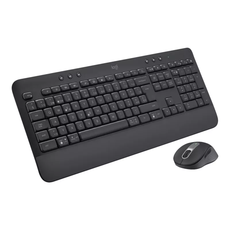 Logitech Signature MK650 Combo dla Biznesu Belgijska Pełnowymiarowa Bezprzewodowa Klawiatura i Mysz