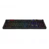 Mechaniczna klawiatura gamingowa MSI Strike Pro W Silent układ US podświetlenie RGB, przewodowa, dotykowe ciche przełączniki