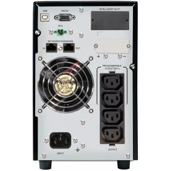 PowerWalker VFI 1500 CG PF1 podwójna konwersja (Online) 1,5 kVA 1500 W 4 gniazda AC