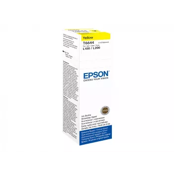 Epson T6644 Żółty atrament w butelce 70 ml