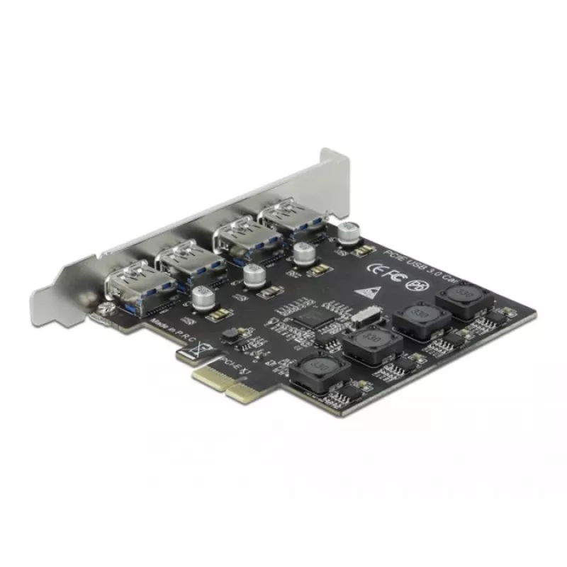 Karta Delock PCI Express x1 do 4 x zewnętrzne gniazdo USB Type-A SuperSpeed USB