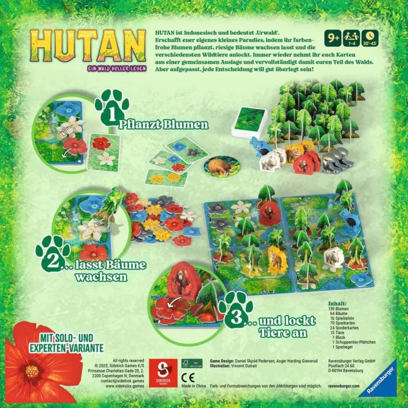 Hutan, Gra planszowa