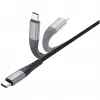 Kabel USB 4smarts 541454 1,5m USB-C czarny