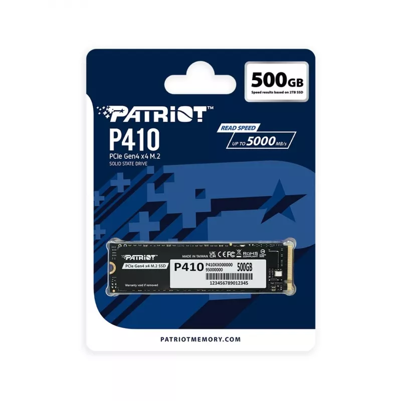 Dysk SSD Patriot 500GB M.2 PCIe 4.0 P410