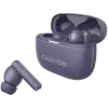 Słuchawki Canyon CNS-TWS10PL True Wireless Stereo (TWS) douszne do rozmów/muzyki/sportu/codziennego użytku USB Type-C Bluetooth Fioletowe (CNS-TWS10PL)