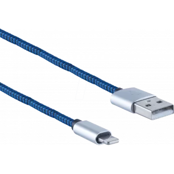 Kabel Lightning ShiverPeaks BS14-50016 0.3m Niebieski