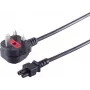 Kabel zasilający ShiverPeaks UK60001 1,8 m ze złączem IEC C5 (koniczynka)