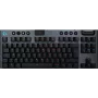 Logitech G G915 X - Tastatur - LIGHTSPEED - TKL - Hintergrundbeleuchtung - kabellos - Bluetooth 5.0, 2.4 GHz, USB - AZERTY - Französisch - Tastenschal