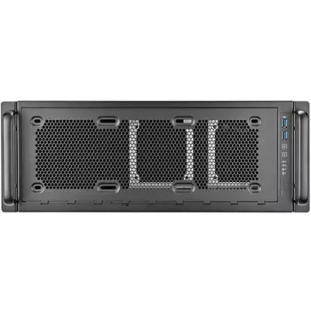 Obudowa Rackmount 4U SILVERSTONE RM45-360 — obudowa 4U, obsługuje płyty główne ATX, do montażu w szafie rack