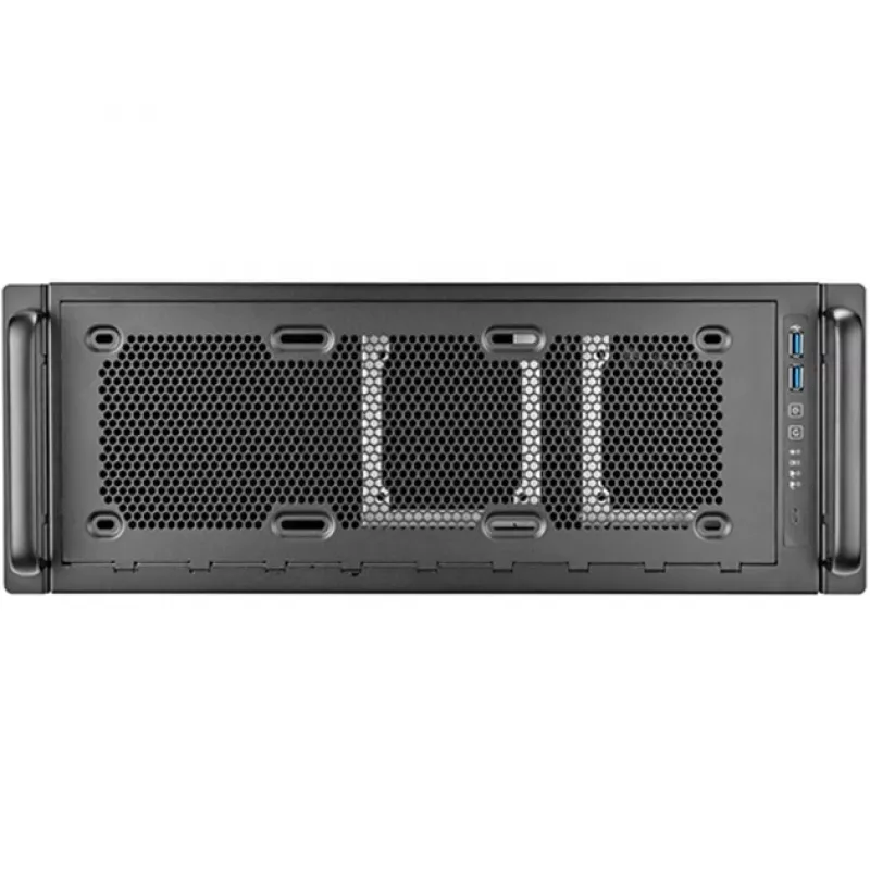 Obudowa Rackmount 4U SILVERSTONE RM45-360 — obudowa 4U, obsługuje płyty główne ATX, do montażu w szafie rack