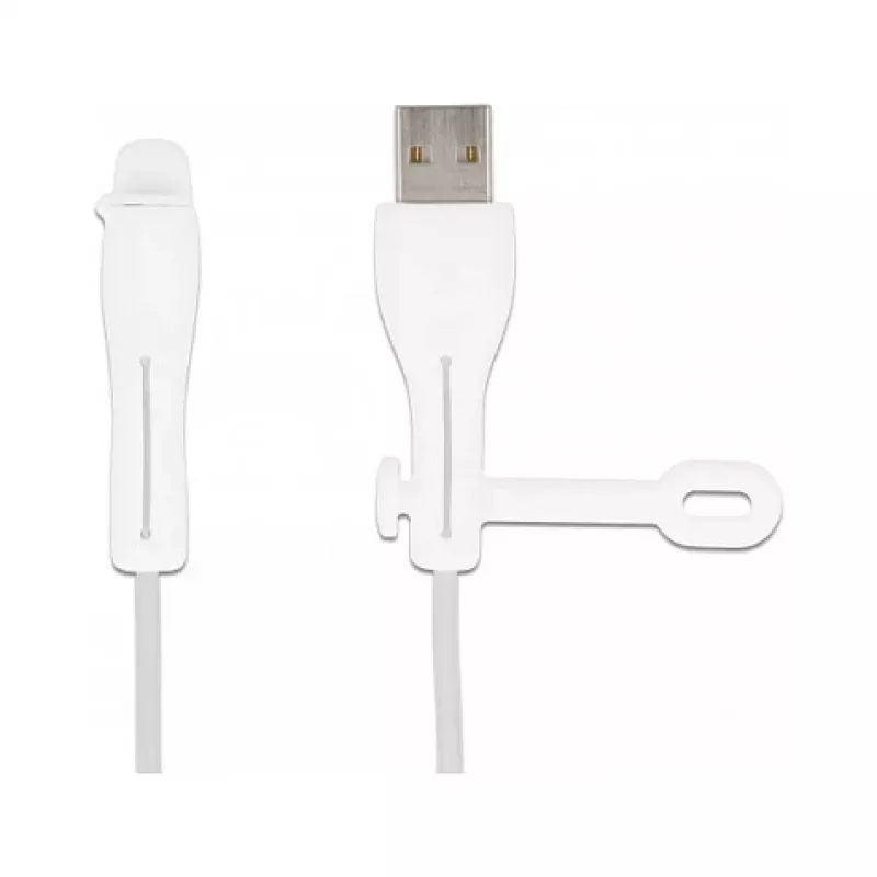 DeLOCK osłona przeciwpyłowa do złącza USB typu A męskiego i Apple Lightning męskiego zestaw 2 sztuki biała