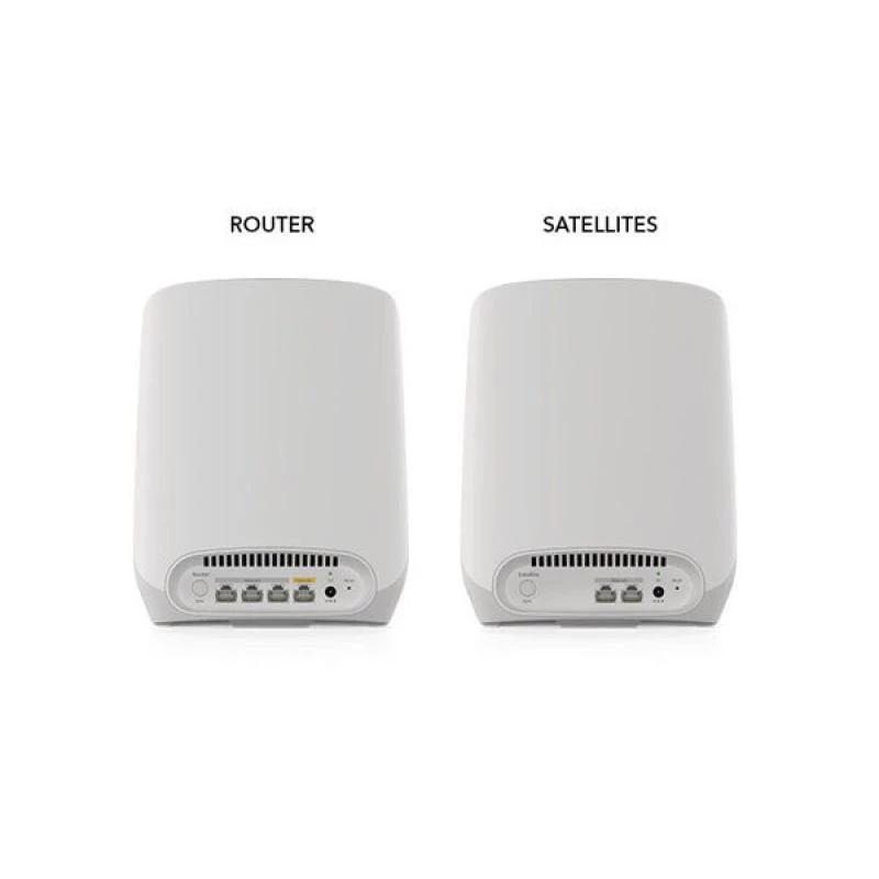 NETGEAR Orbi RBK762S Trójzakresowy (2,4 GHz / 5 GHz / 5 GHz) Wi-Fi 6 (802.11ax) Biały 5 Wewnętrzny