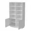 Szafka do przechowywania Cama Meble LIVERTI regał 100×420×1705 mm biały
