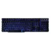 Klawiatura z myszą Rebeltec SHERMAN Gaming USB QZERTY angielska czarna
