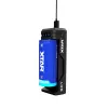 Ładowarka do akumulatorów XTAR SC1 jednotorowa USB‑C do ogniw Li‑ion 18650, 1‑komorowa, czarna