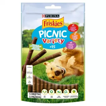 Mokra karma dla psa w saszetce Purina Nestlé FRISKIES Picnic Variety 126 g — dorosłe psy, jagnięcina/wołowina, saszetka 126 g