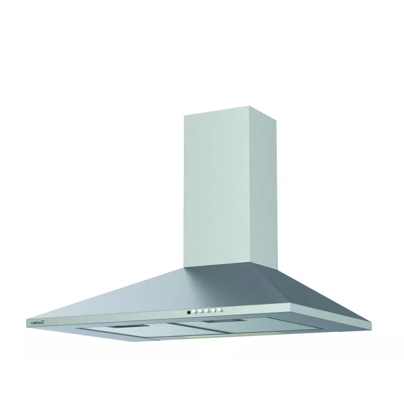 Okap ścienny CATA VK 6000 X, stal nierdzewna, aluminiowy filtr przeciwtłuszczowy, 395 m³/h, 150 mm