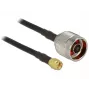 Kabel koncentryczny CFD200 DeLOCK 89420 2,5 m SMA czarny