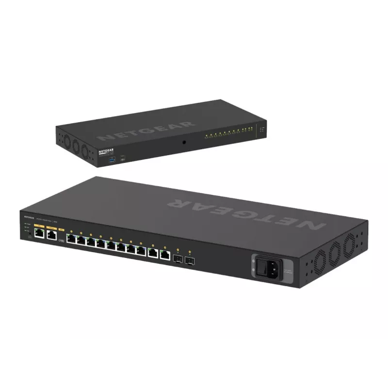 NETGEAR M4250-10G2XF-PoE+ Zarządzalny przełącznik L2/L3 Gigabit Ethernet (10/100/1000) Power over Ethernet (PoE) 1U Czarny