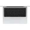 APPLE MacBook Pro 35,97 cm (14,2 cala) z chipem Apple M4 Pro z 14-rdzeniowym CPU i 20-rdzeniowym GPU, 24 GB, 1 TB SSD, srebrny (MX2F3D/A)