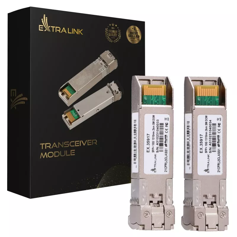 Moduł SFP+ Extralink EX.35917 10Gbps 1310nm 2km