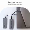 Hub USB zielony Cell HUB-GC-A4A — 4-portowy hub USB-A 3.0