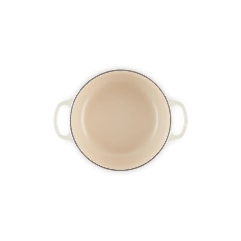 Le Creuset Signature Roaster okrągła biała 20cm