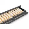 Patch Panel Digitus CAT 6 Class E High Density Shielded Czarny