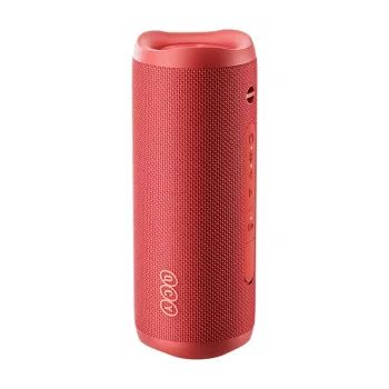 Przenośny głośnik bezprzewodowy QCY SP7 czerwony — Bluetooth 5.0, kompaktowy przenośny design
