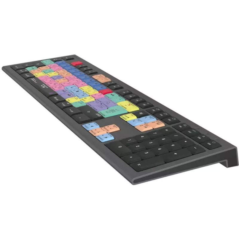 Klawiatura Logickeyboard Adobe Premiere Pro CC ASTRA 2 podświetlana Mac francuska (LKB-PPROCC-A2M-FR)