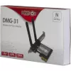 Inter-Tech DMG-31 - wbudowana - bezprzewodowa - PCI Express - Wi-Fi - Wi-Fi 4 (802.11n) - 300 Mbit/s (88888147)