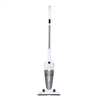 Odkurzacz pionowy Deerma DX118C — 600 W, HEPA, cykloniczny, bezworkowy 1,2 L, zasilanie sieciowe, przewód 5 m, biały